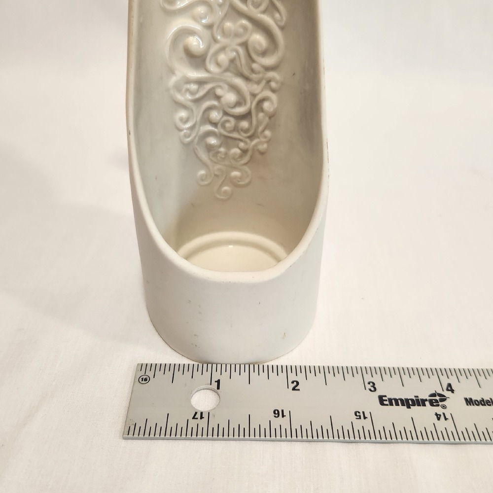 Partylite Serenity Bisque Angel 9" Candle Holder Votive Tea Light Holder - Picture 9 of 10